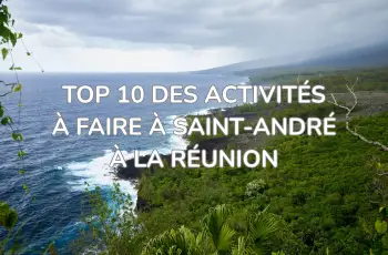 Paysage de Saint-André, sur l'île de La Réunion pour illustrer l'article de blog consacré à la ville