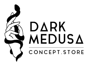 Logo de Dark Medusa, e-shop de déco, cliente de Sillages